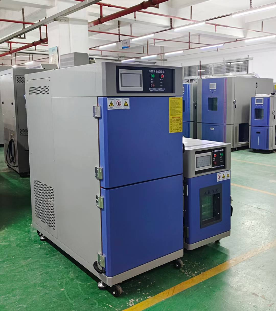 22L冷熱沖擊試驗箱發貨浙江客戶公司